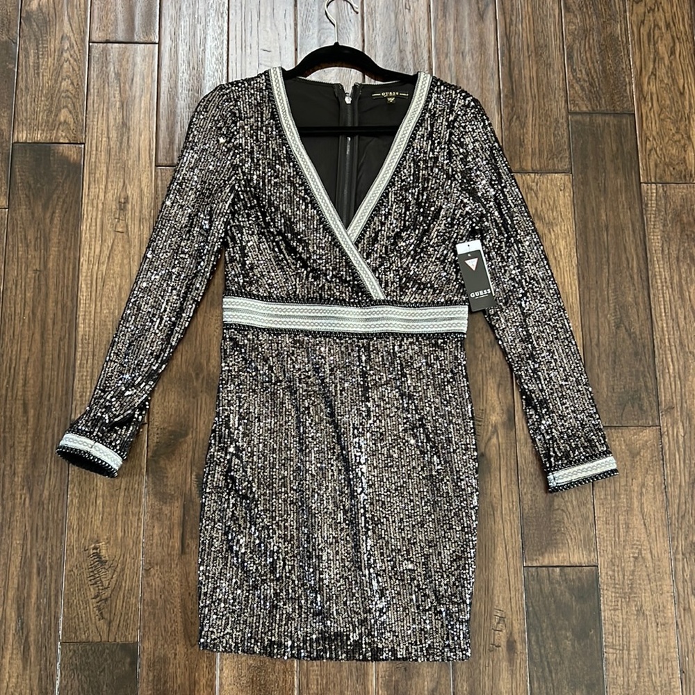 Guess. Brand New. Size Medium. Sequin Dress.